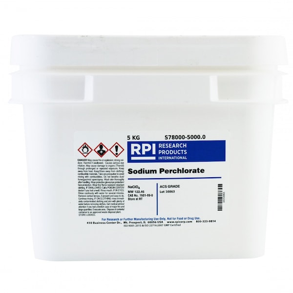 Sodium Perchlorate, ACS Grade, 5 KG